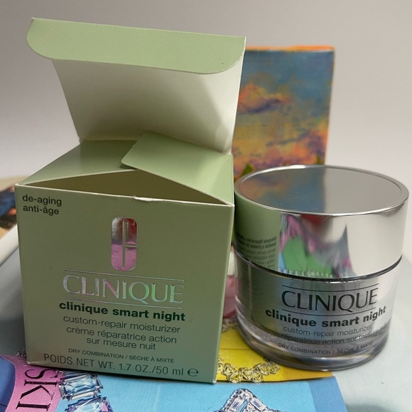 NIB Clinique Repairwear Laser Focus Night Line Smoothing Cream -